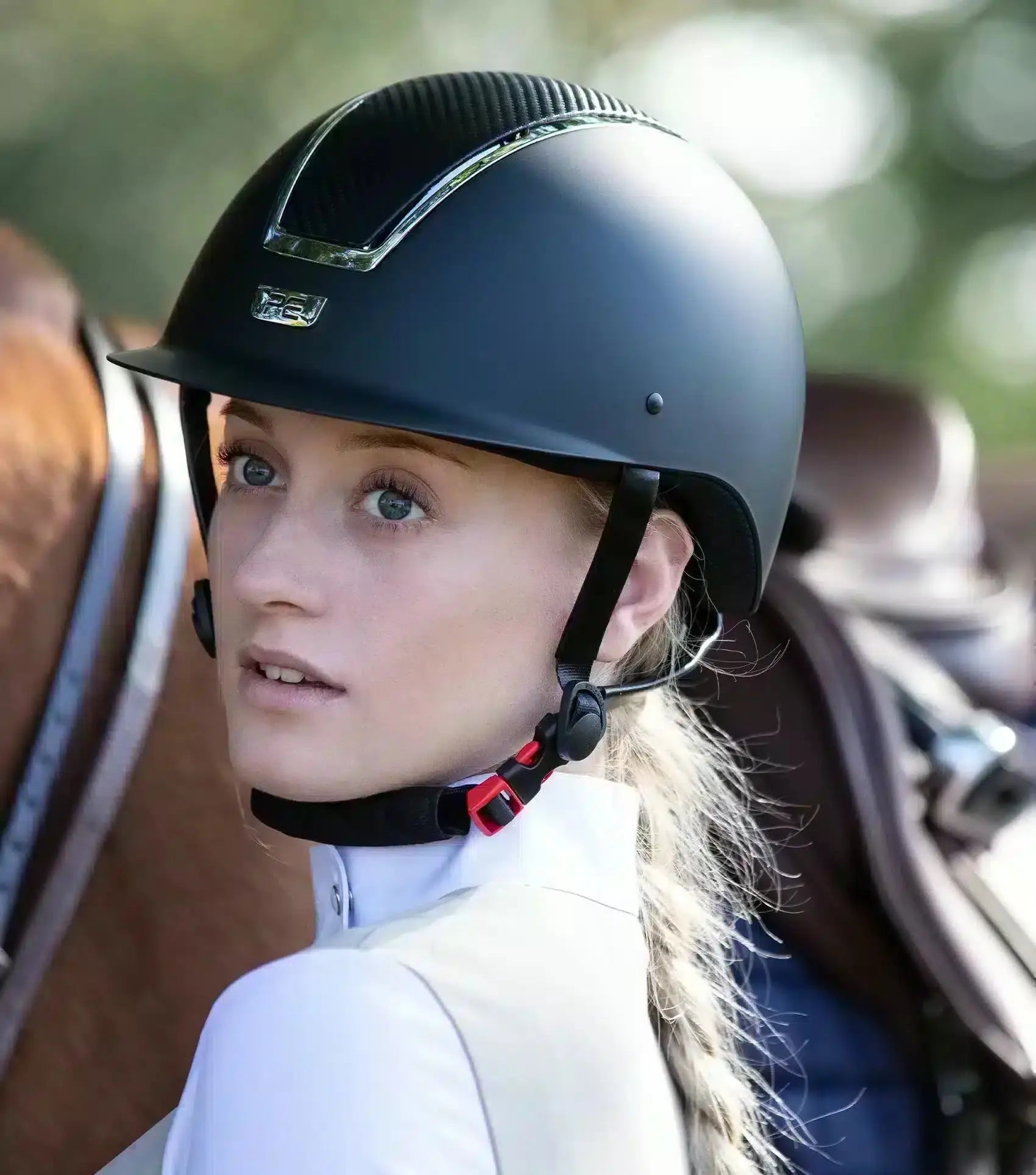 Premier Equine Centauri Horse Riding Helmet by Premier Equine at Try a Bit
