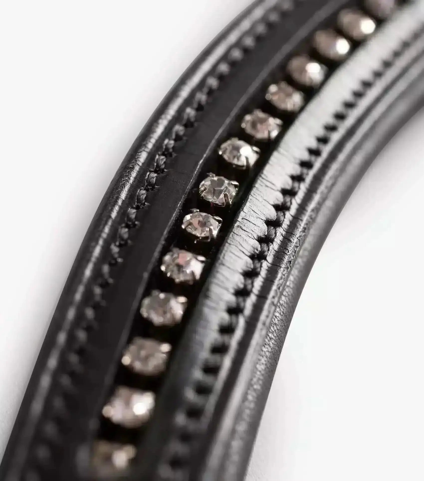 Premier Equine Elaborare Shaped Diamante Browband by Premier Equine at Try a Bit