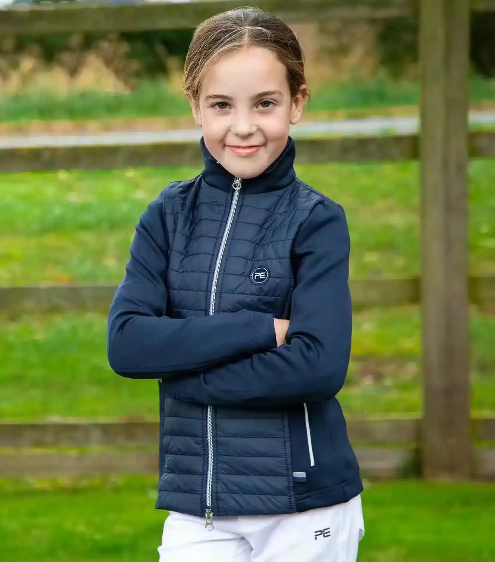 Premier Equine Mini Elena Girl's Hybrid Riding Jacket by Premier Equine at Try A Bit