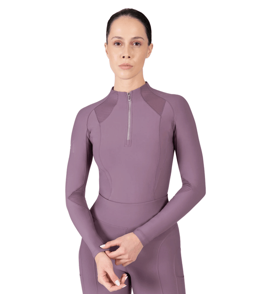 Maximilian Equestrian Frame Long Sleeve Base Layer Performance Riding Top by Maximilian Equestrian at Try a Bit