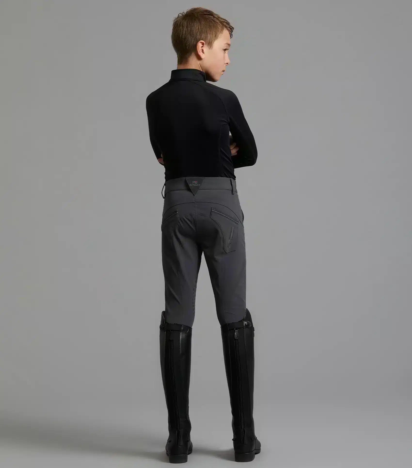 Premier Equine Gando Boys Gel Knee Riding Breeches by Premier Equine at Try a Bit