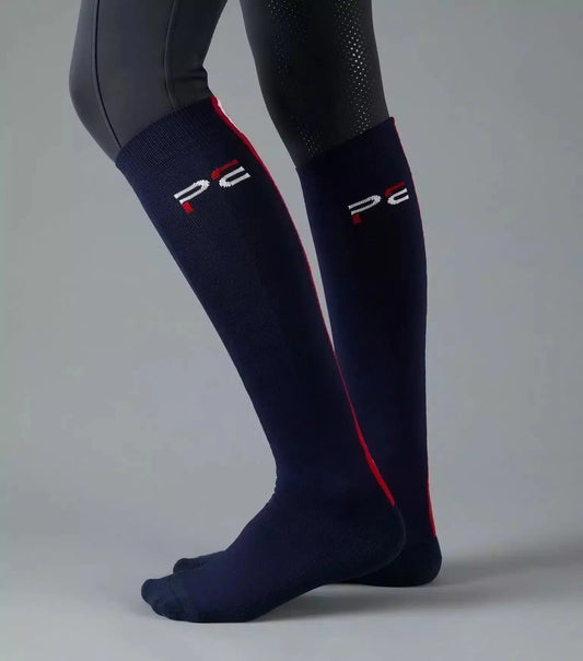 Premier Equine Sports Highlight Riding Socks (1 Pair) by Premier Equine at Try a Bit