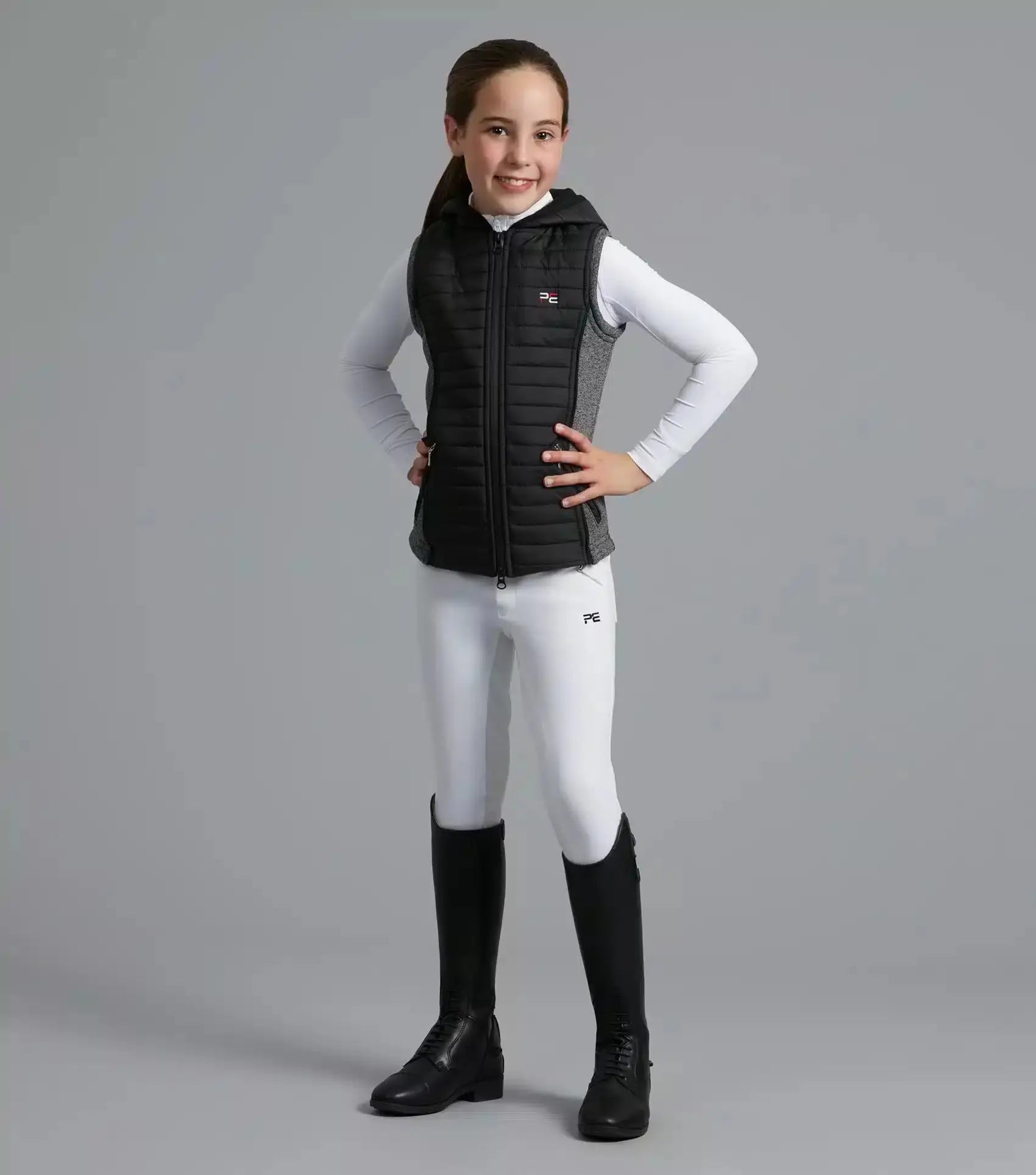 Premier Equine Mini Lamera Girl's Hybrid Riding Gilet by Premier Equine at Try A Bit