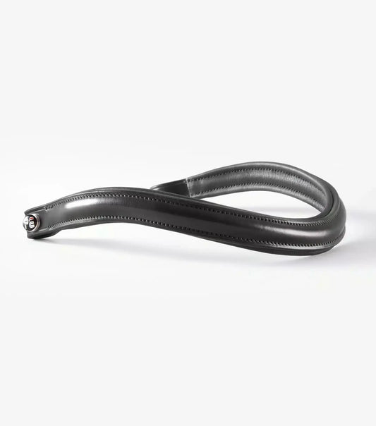 Premier Equine Liscio Plain Shaped Leather Browband by Premier Equine at Try a Bit