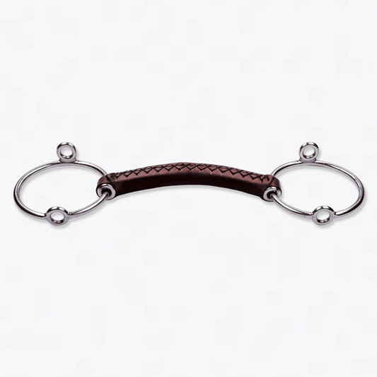 Trust Leather Mullen-Loose Ring Gag by Trust Equestrian at Try a Bit