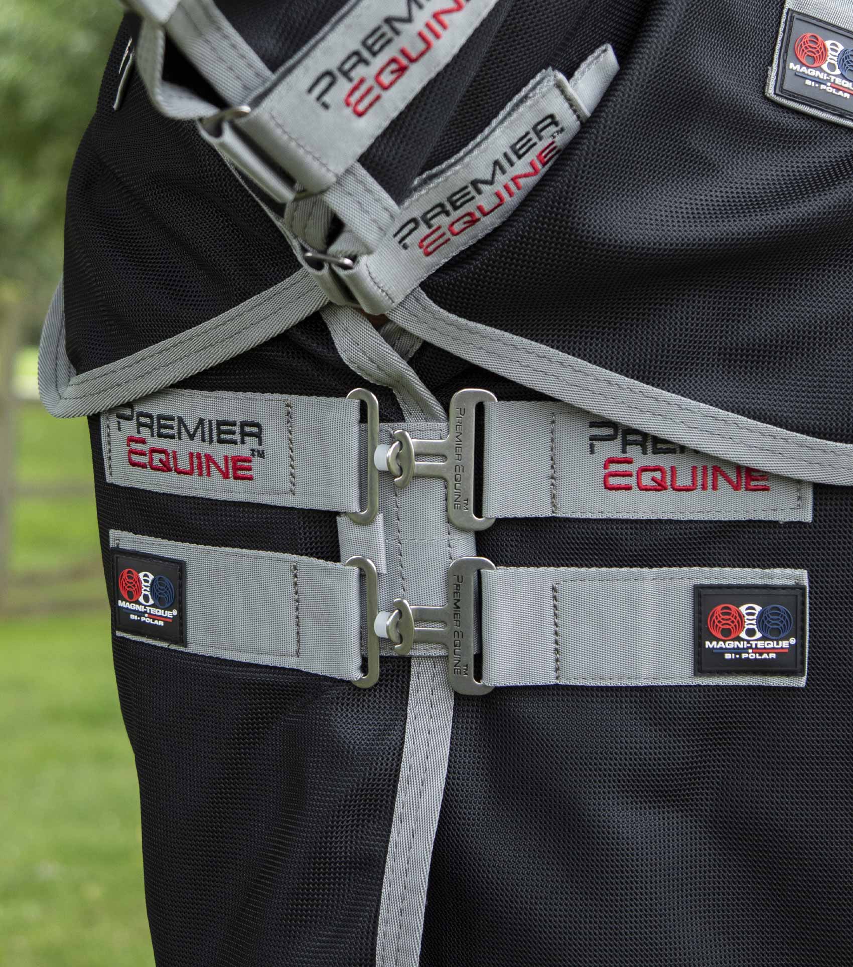 Premier Equine Magni-Teque Magnetic Horse Rug with Neck Cover by Premier Equine at Try a Bit