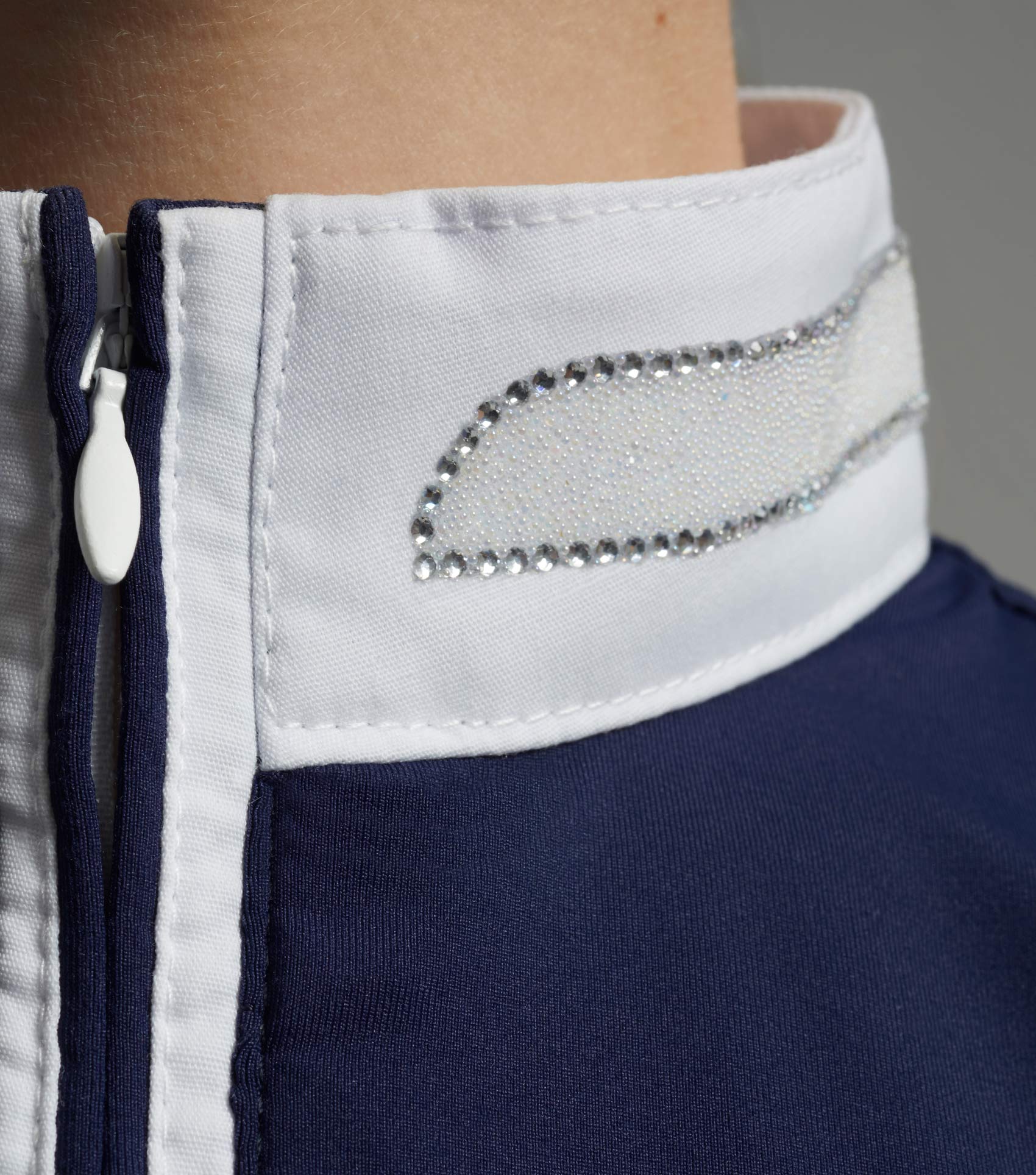 Premier Equine Maria Girls Diamanté Show Shirt by Premier Equine at Try a Bit