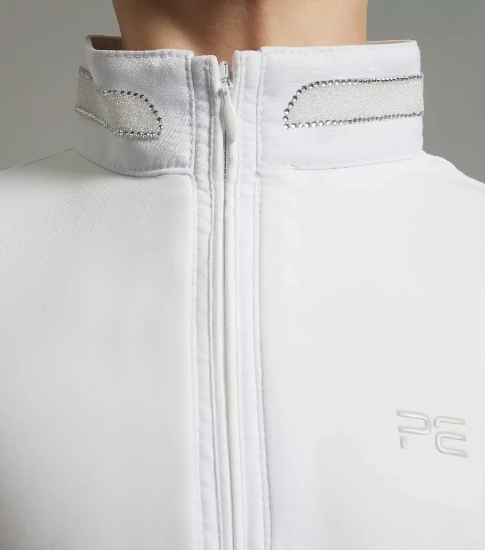 Premier Equine Maria Girls Diamanté Show Shirt by Premier Equine at Try a Bit