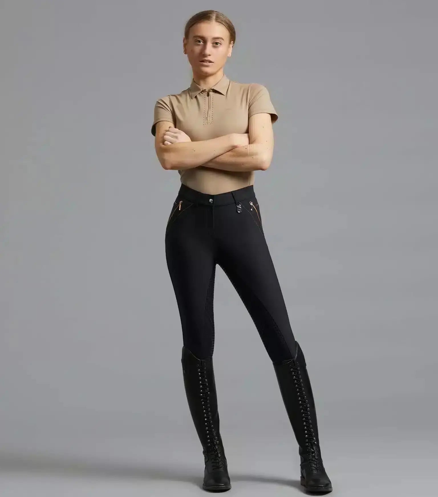 Premier Equine Milliania Ladies Full Seat Gel Riding Breeches by Premier Equine at Try a Bit