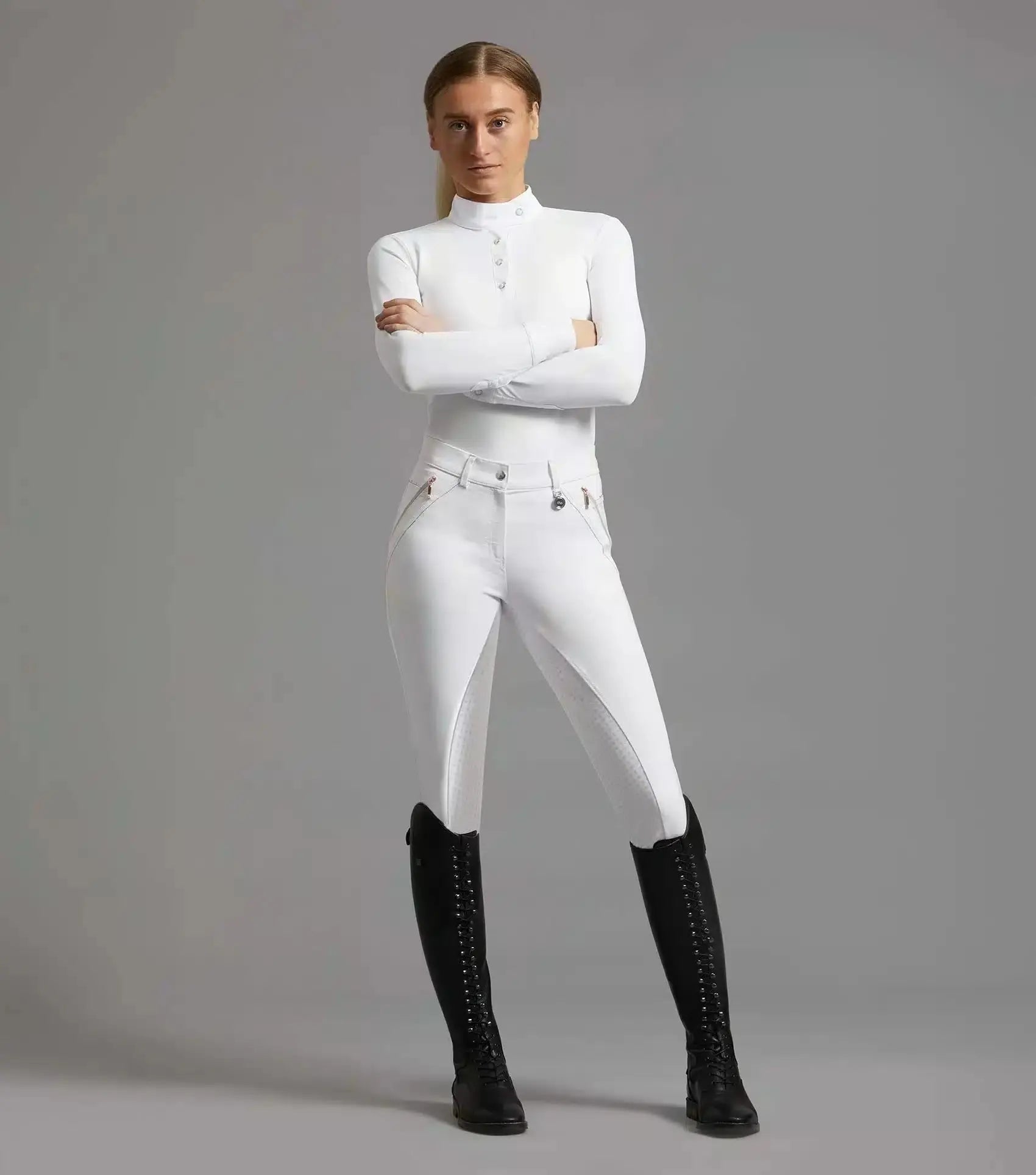 Premier Equine Milliania Ladies Full Seat Gel Competition Breeches by Premier Equine at Try a Bit