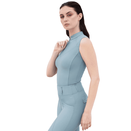 Maximilian Equestrian Miral Sleeveless Base Layer (Aqua) by Maximilian Equestrian at Try a Bit