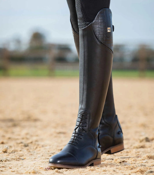 Premier Equine Passaggio Ladies Leather Field Tall Riding Boot by Premier Equine at Try a Bit