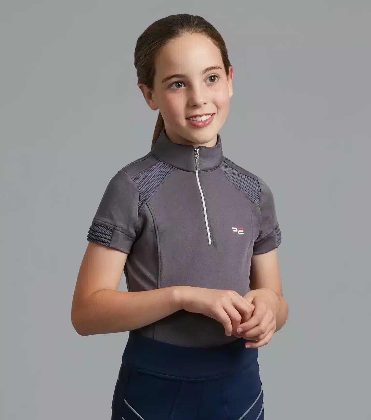 Premier Equine Mini Remisa Girl's Technical Short Sleeve Riding Top by Premier Equine at Try a Bit