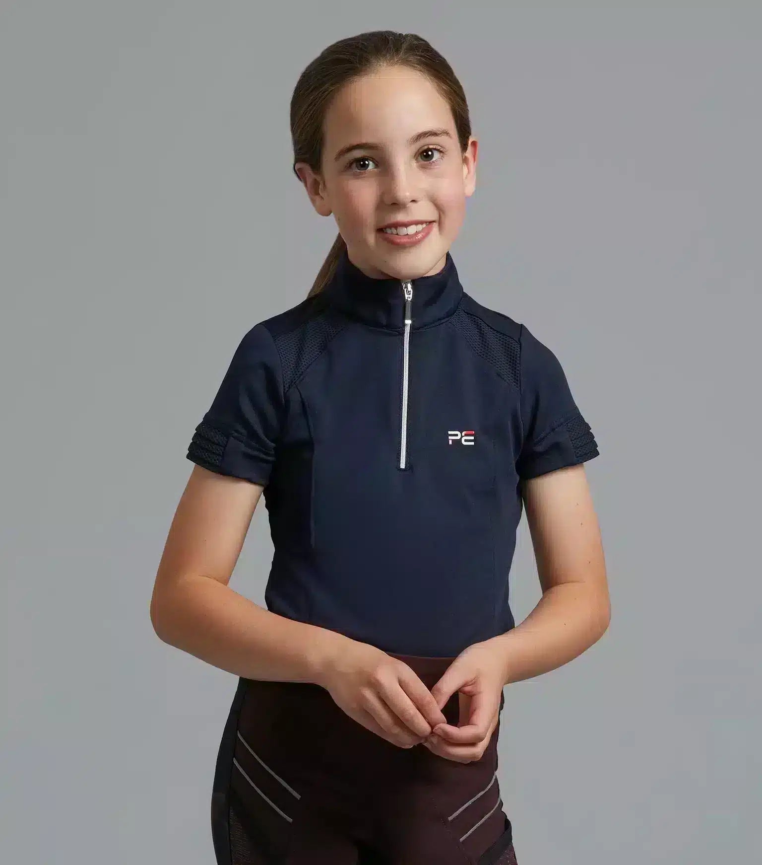 Premier Equine Mini Remisa Girl's Technical Short Sleeve Riding Top by Premier Equine at Try a Bit