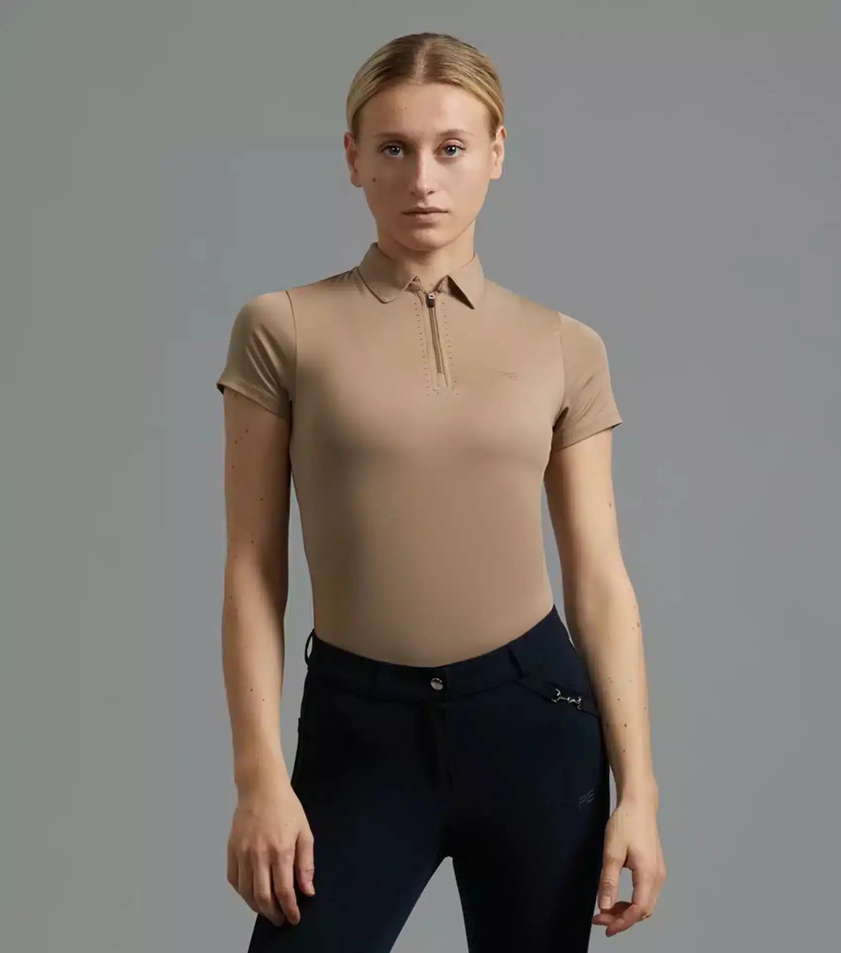 Premier Equine Scintillo Ladies Short Sleeve Riding Top by Premier Equine at Try A Bit