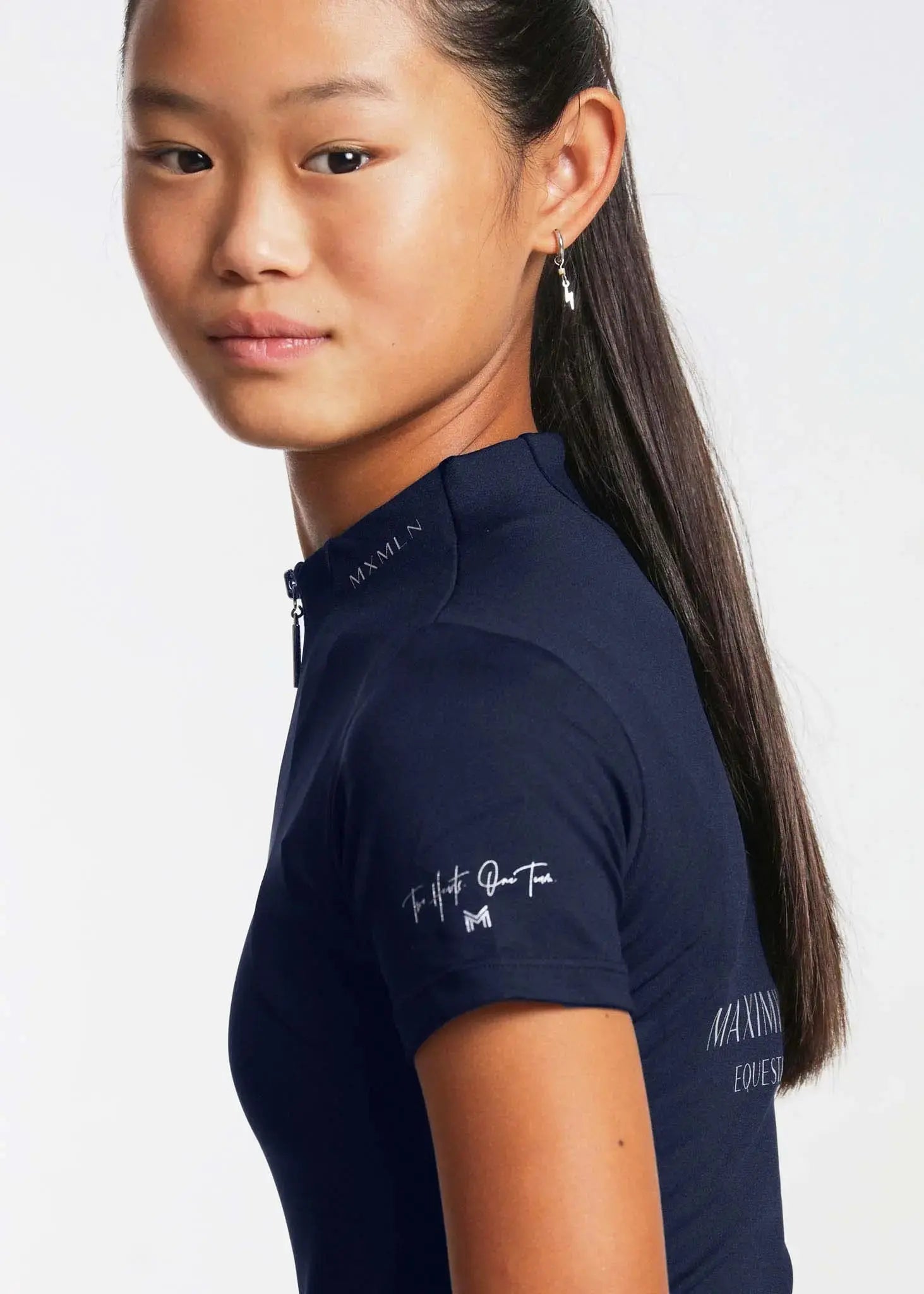 YR Short Sleeve Base Layer (White) by Maximilian Equestrian at  Try A Bit