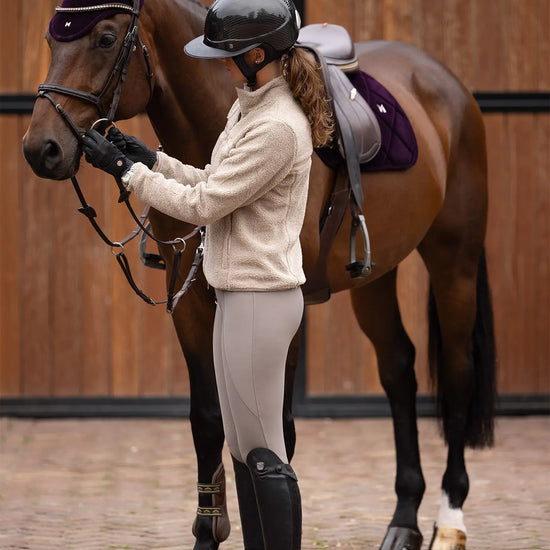 Velvet Jumping Saddle Pad (Amethyst) by Maximilian Equestrian at  Try A Bit