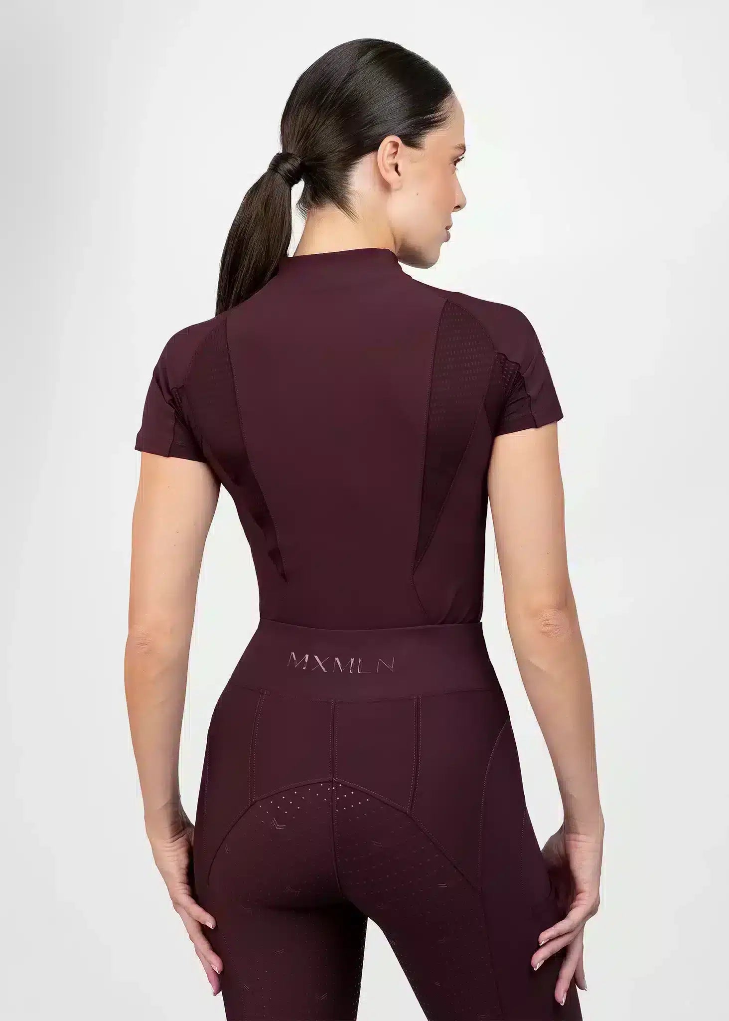 Maximilian Equestrian Frame Short Sleeve Base Layer - Performance Riding Top by Maximilian Equestrian at  Try a Bit