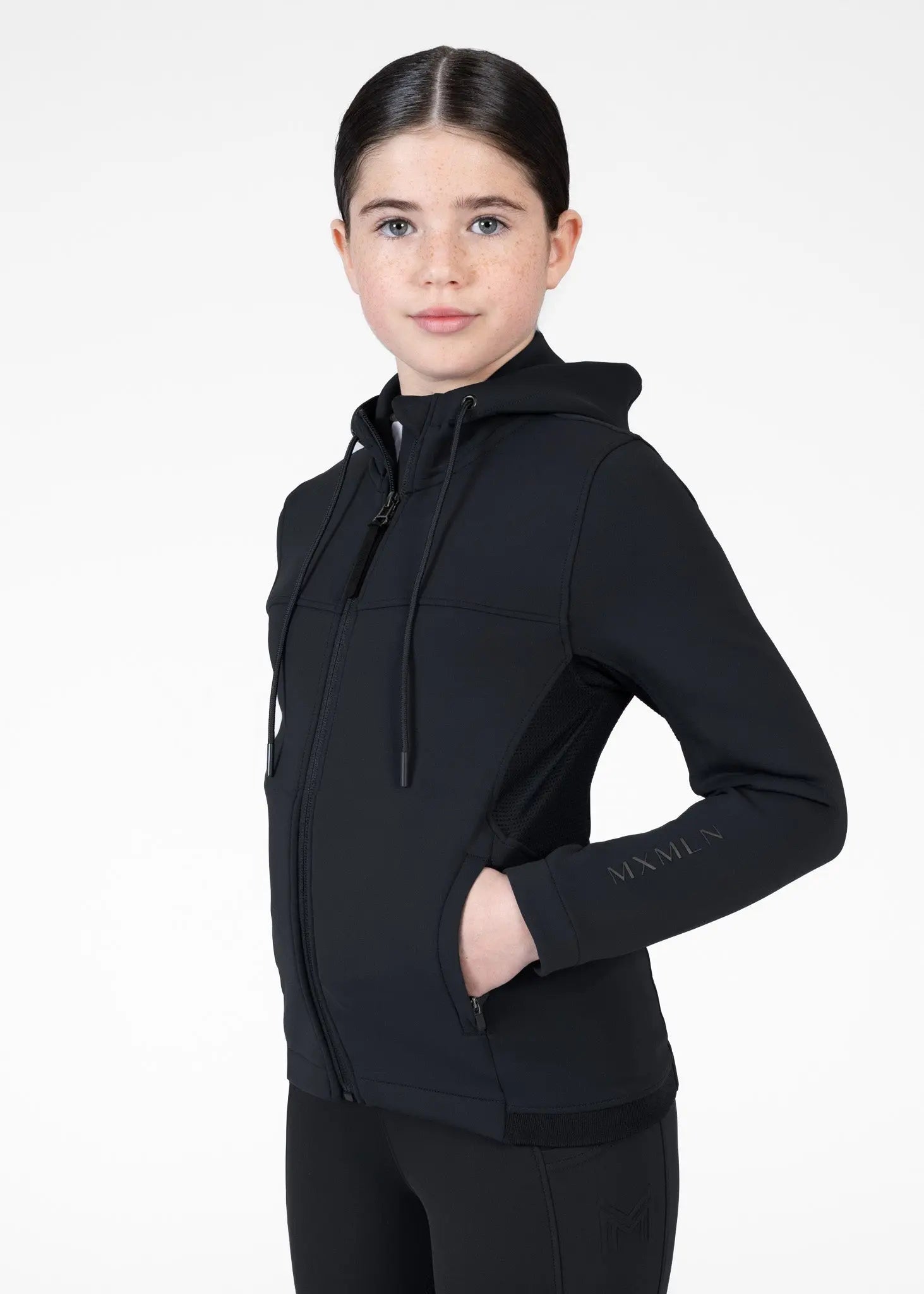 YR Club Zip Hoodie (Black) by Maximilian Equestrian at  Try A Bit