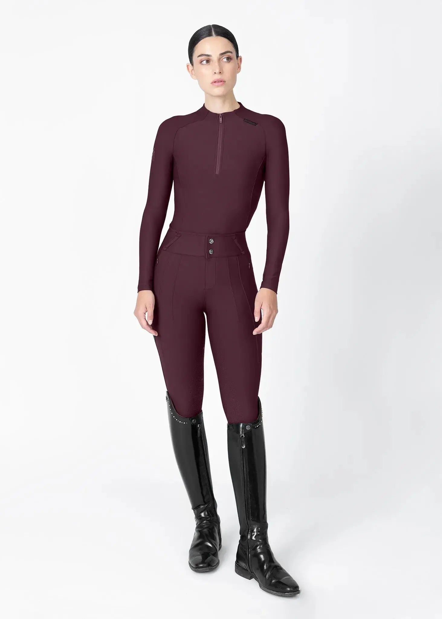Maximilian Equestrian Origin Long Sleeve Base Layer by Maximilian Equestrian at  Try A Bit