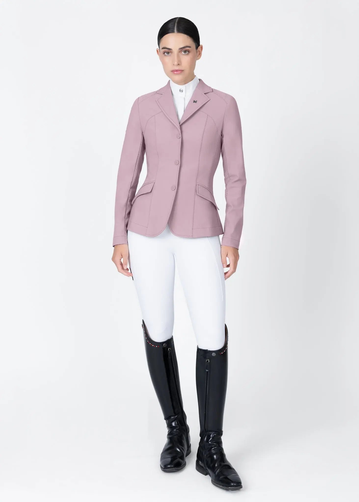 Aura Show Jacket (Mauve) by Maximilian Equestrian at  Try A Bit