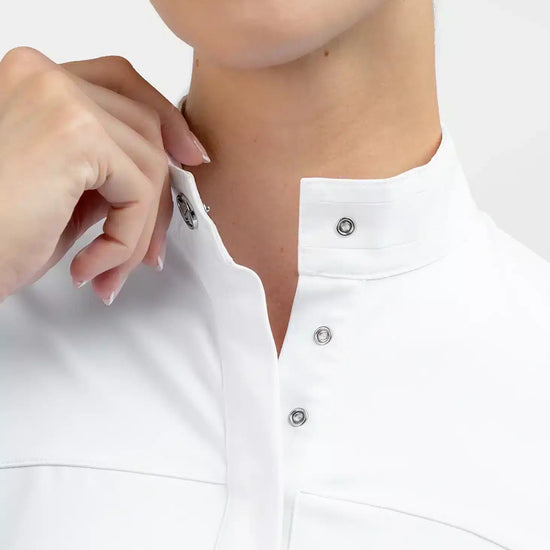 Maximilian Equestrian Era Short Sleeve Show Shirt White by Maximilian Equestrian at  Try a Bit