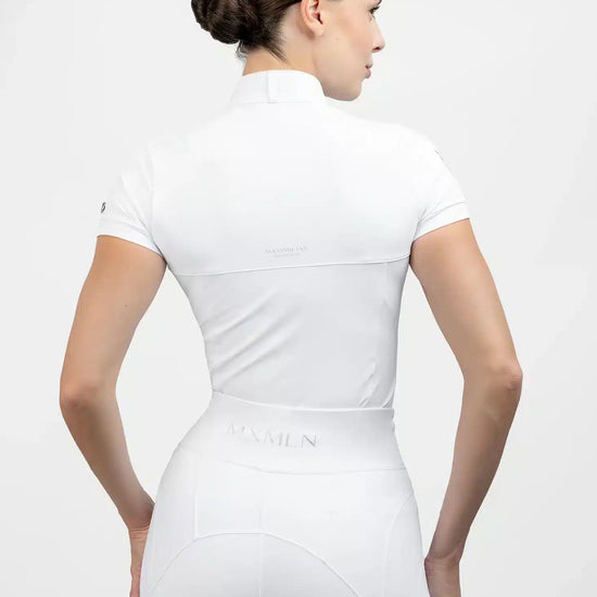 Maximilian Equestrian Era Short Sleeve Show Shirt White by Maximilian Equestrian at  Try a Bit