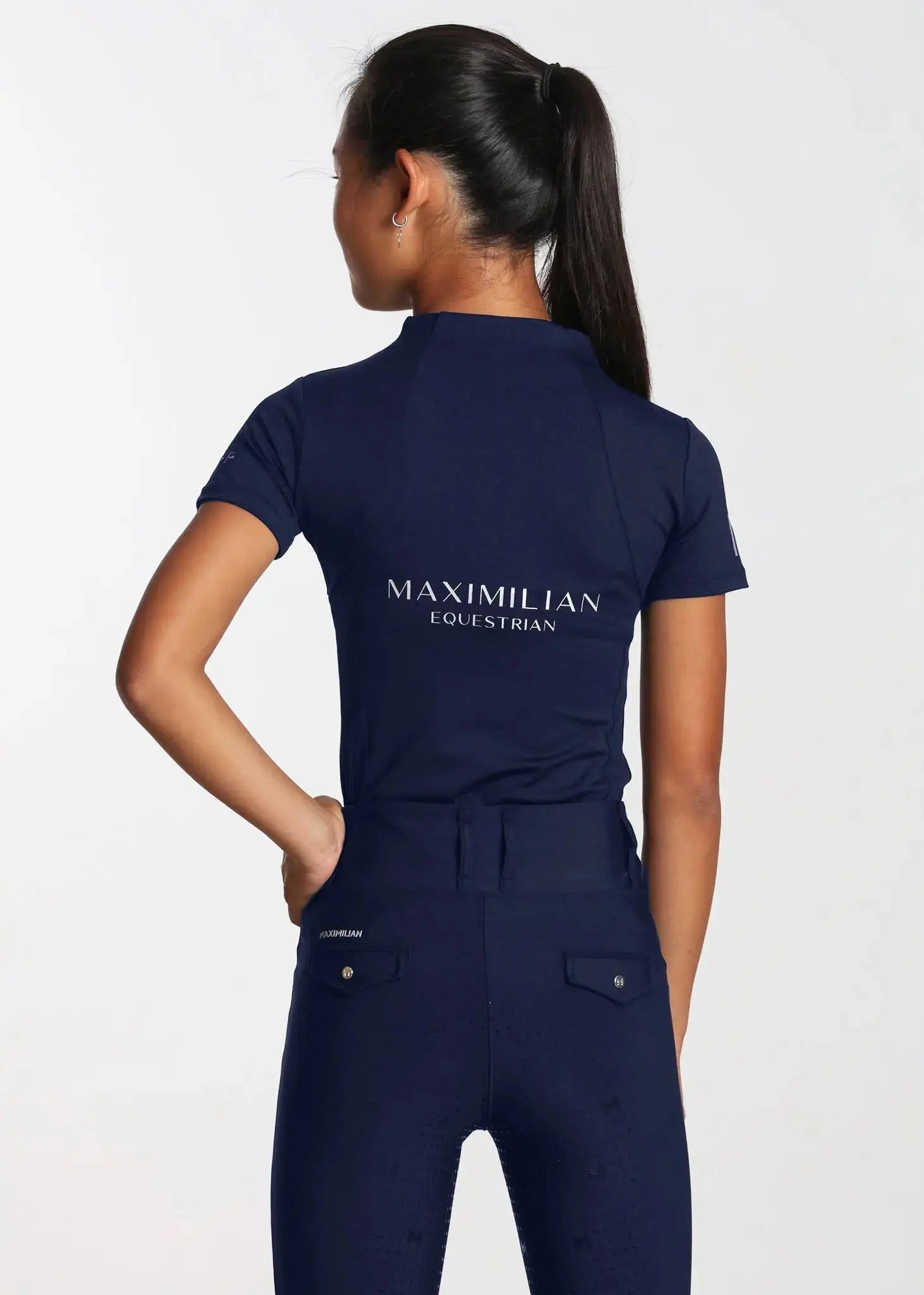YR Short Sleeve Base Layer (White) by Maximilian Equestrian at  Try A Bit