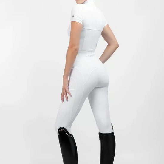 Maximilian Equestrian Era Short Sleeve Show Shirt White by Maximilian Equestrian at  Try a Bit
