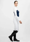 Maximilian Equestrian Era Long Sleeve Show Shirt Navy by Maximilian Equestrian at  Try a Bit