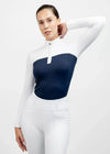 Maximilian Equestrian Era Long Sleeve Show Shirt Navy by Maximilian Equestrian at  Try a Bit