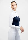 Maximilian Equestrian Era Long Sleeve Show Shirt Navy by Maximilian Equestrian at  Try a Bit