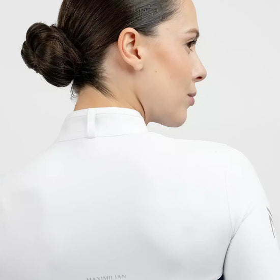 Maximilian Equestrian Era Long Sleeve Show Shirt Navy by Maximilian Equestrian at  Try a Bit