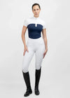 Maximilian Equestrian Era Short Sleeve Show Shirt Navy by Maximilian Equestrian at  Try a Bit