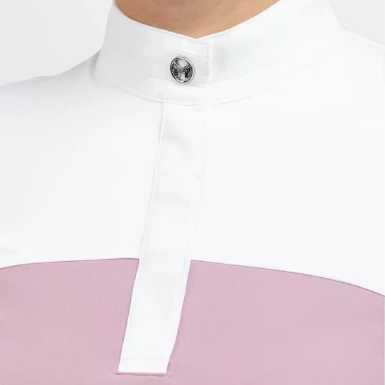 Maximilian Equestrian Era Long Sleeve Show Shirt Mauve by Maximilian Equestrian at  Try a Bit