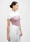 Maximilian Equestrian Era Short Sleeve Show Shirt Mauve by Maximilian Equestrian at  Try a Bit