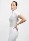 Maximilian Equestrian Era Short Sleeve Show Shirt Glacier by Maximilian Equestrian at  Try a Bit
