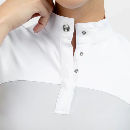 Maximilian Equestrian Era Short Sleeve Show Shirt Glacier by Maximilian Equestrian at  Try a Bit