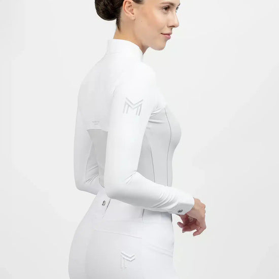 Maximilian Equestrian Era Long Sleeve Show Shirt Grey by Maximilian Equestrian at  Try a Bit