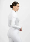 Maximilian Equestrian Era Long Sleeve Show Shirt Grey by Maximilian Equestrian at  Try a Bit