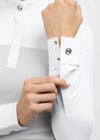 Maximilian Equestrian Era Long Sleeve Show Shirt Grey by Maximilian Equestrian at  Try a Bit