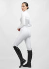 Maximilian Equestrian Era Long Sleeve Show Shirt Grey by Maximilian Equestrian at  Try a Bit
