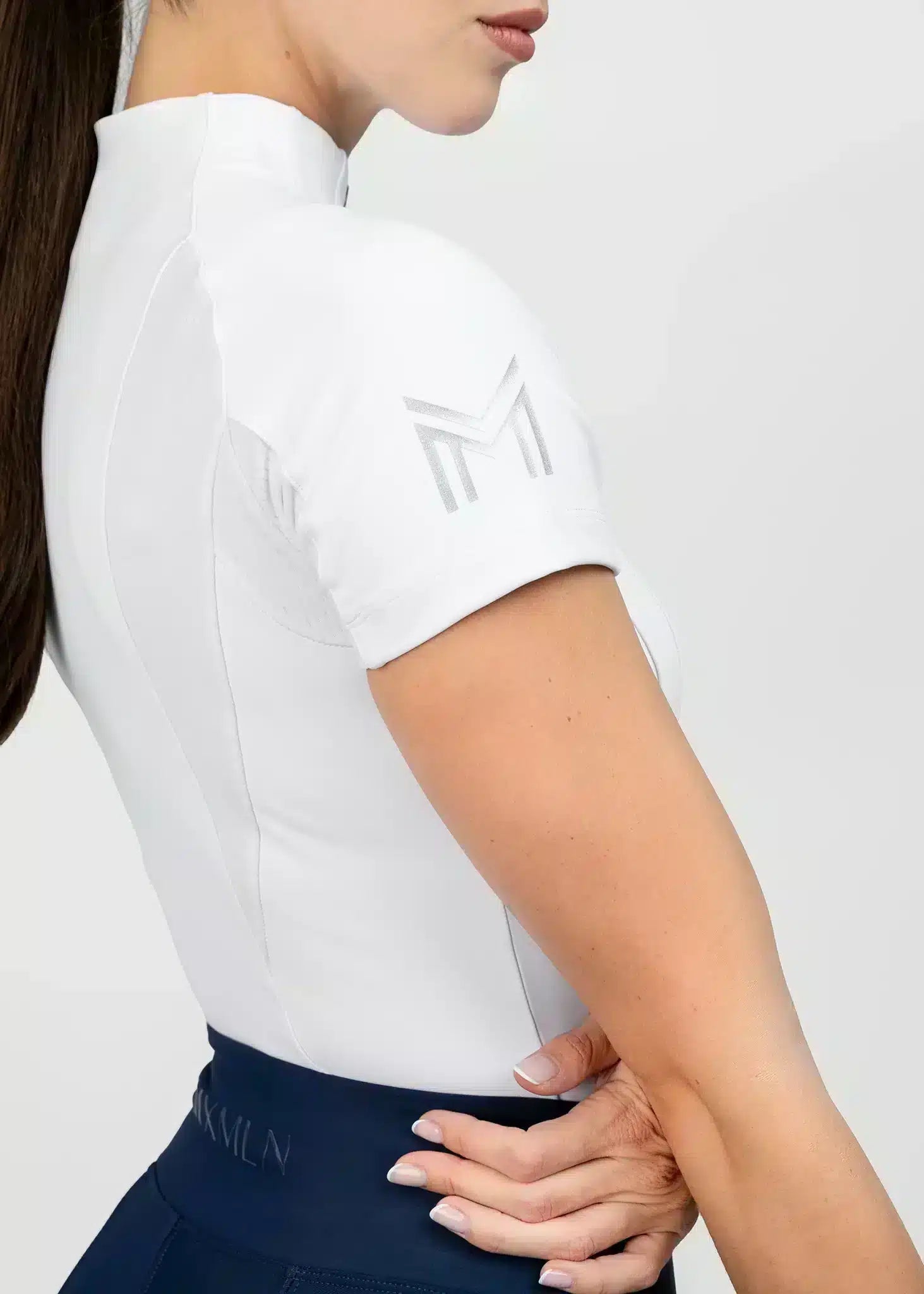 Maximilian Equestrian Frame Short Sleeve Base Layer - Performance Riding Top by Maximilian Equestrian at  Try a Bit