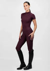 Maximilian Equestrian Frame Short Sleeve Base Layer - Performance Riding Top by Maximilian Equestrian at  Try a Bit