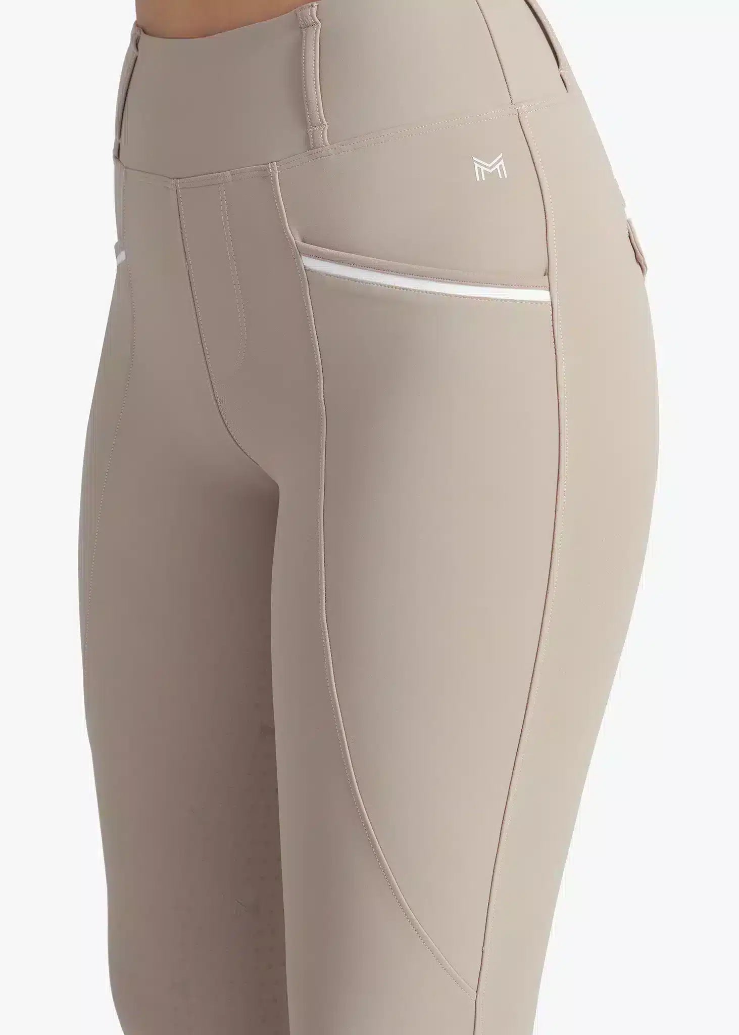 Maximilian Equestrian Pro Riding Leggings Beige by Maximilian Equestrian at  Try a Bit