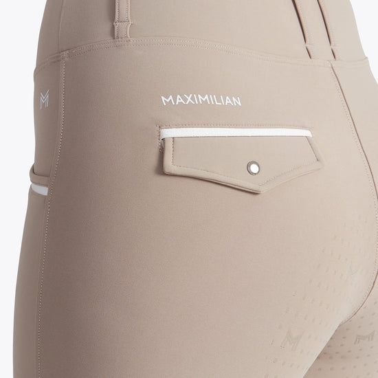 Maximilian Equestrian Pro Riding Leggings Beige by Maximilian Equestrian at  Try a Bit