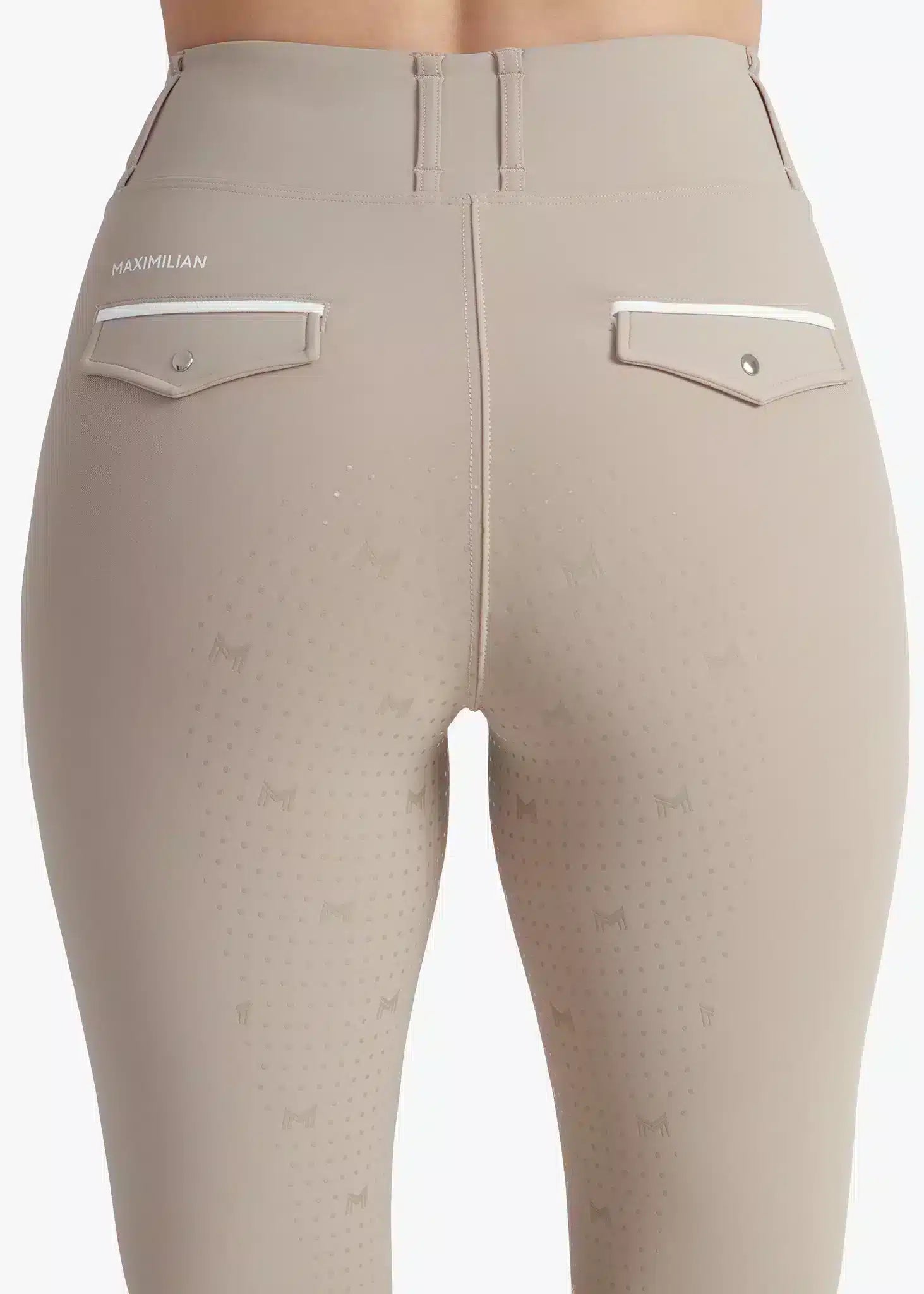 Maximilian Equestrian Pro Riding Leggings Beige by Maximilian Equestrian at  Try a Bit