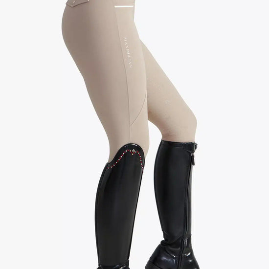 Maximilian Equestrian Pro Riding Leggings Beige by Maximilian Equestrian at  Try a Bit