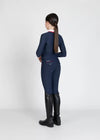 Maximilian Equestrian YR Pro Riding Leggings (Navy/Red) by Maximilian Equestrian at  Try a Bit