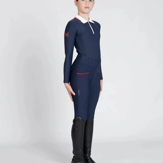 Maximilian Equestrian YR Concept Long Sleeve Polo Shirt by Maximilian Equestrian at  Try A Bit